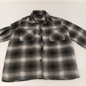 Forever 21 Men Plaid Button Down Shirt - Medium